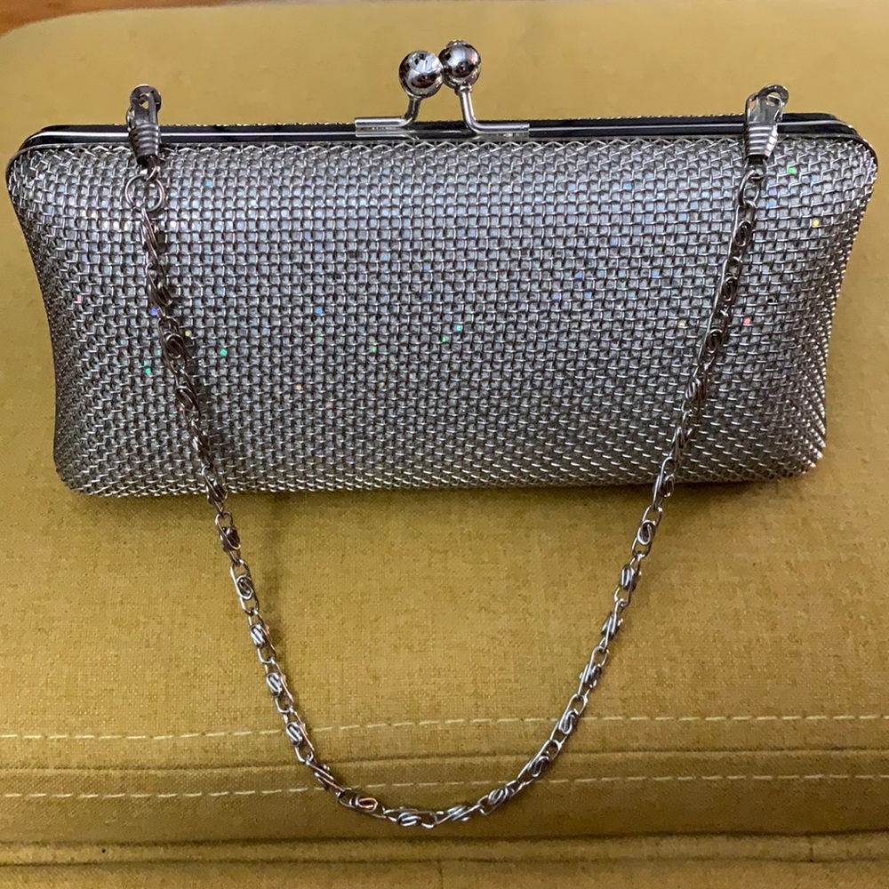 Silver Dress Bag
